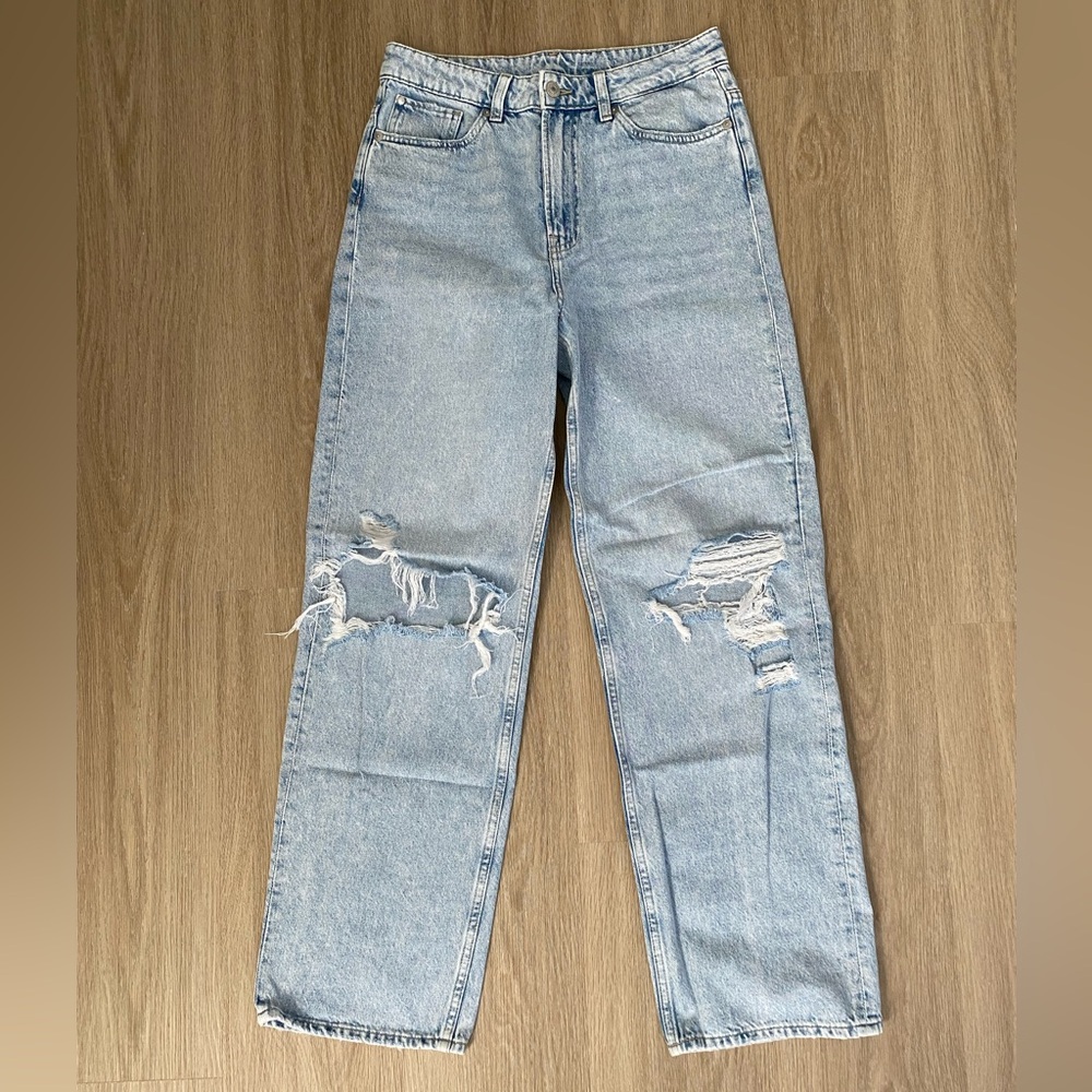 H&M | Loose Straight Jeans